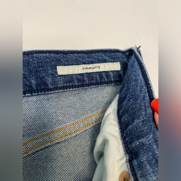 Citizens of Humanity Charlotte High Rise Straight Jeans - Picture 6 of 12